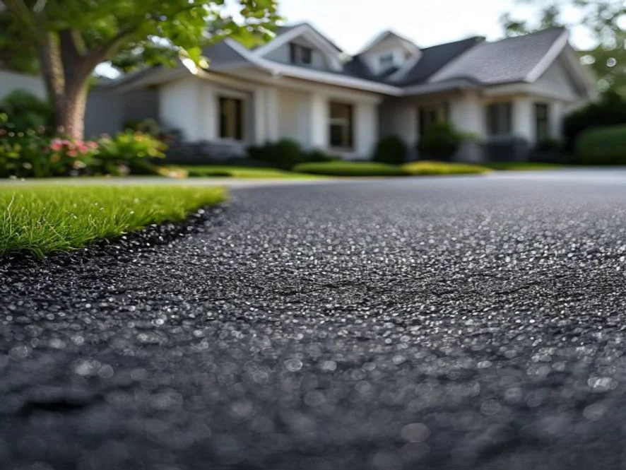 Caring for a New Asphalt Driveway in the First Year